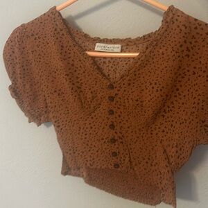Black and Brown women’s blouse